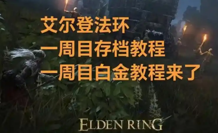 《艾尔登法环》存档位置在哪？教你找到并保住辛苦打的进度