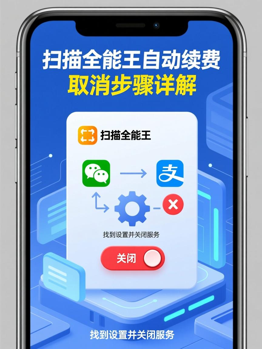 扫描全能王自动扣费怎么追回：分渠道退款操作指南