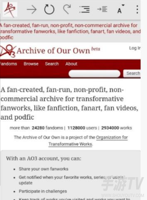ao3网址链接入口在哪？访问地址说明