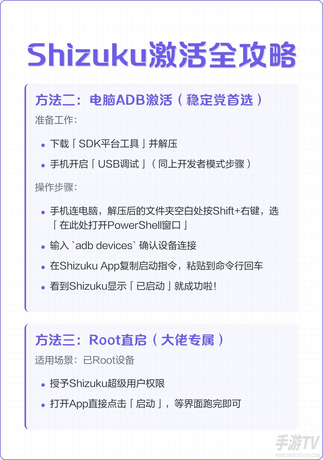 shizuku激活教程，激活步骤与常见卡点
